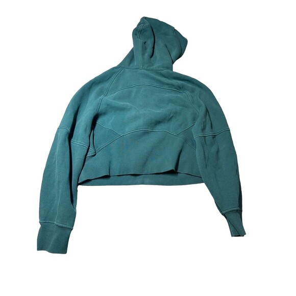Lululemon Scuba Oversized Half-Zip Hoodie -  Green Jasper -‎  XS/S - Picture 4 of 13